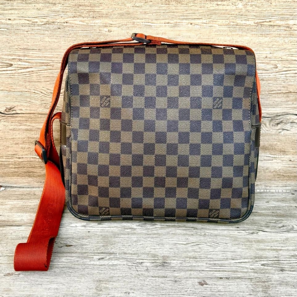 Authentic Louis Vuitton Naviglio Messenger Bag